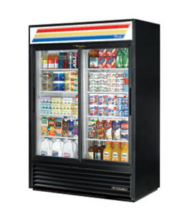 Used true GDM 49 2 door glass cooler Portland